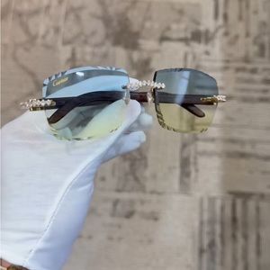 Custom VVS Clarity Moissanite Diamond Cartier Glasses